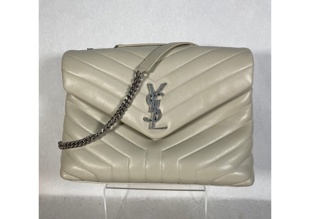 YSL LouLou Shoulder Crossbody Leather Handbag Box Dust Bag Entrupy COA SRP $3200